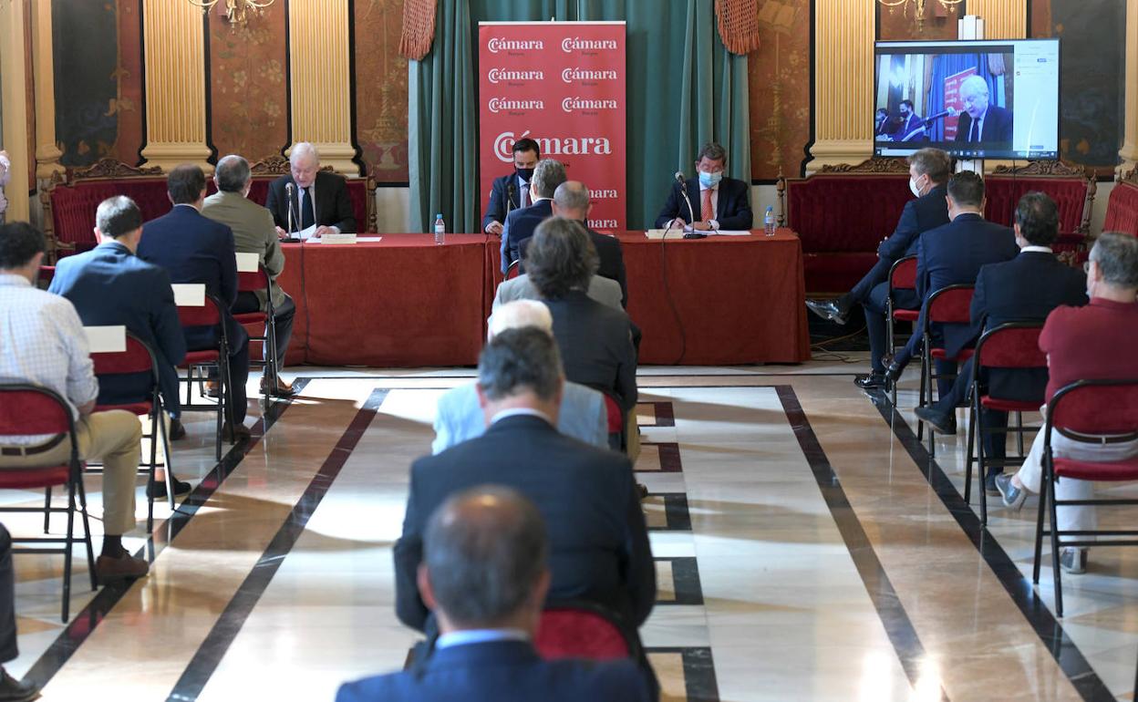 La Cámara de Comercio de Burgos elabora un plan de trabajo para el crecimiento económico de la provincia