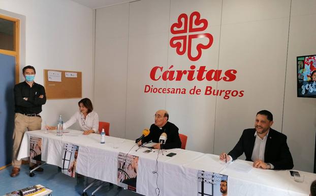Cáritas Burgos ha atendido a 2.600 familias durante el estado de alarma, un 8% de ellas acudían por primera vez