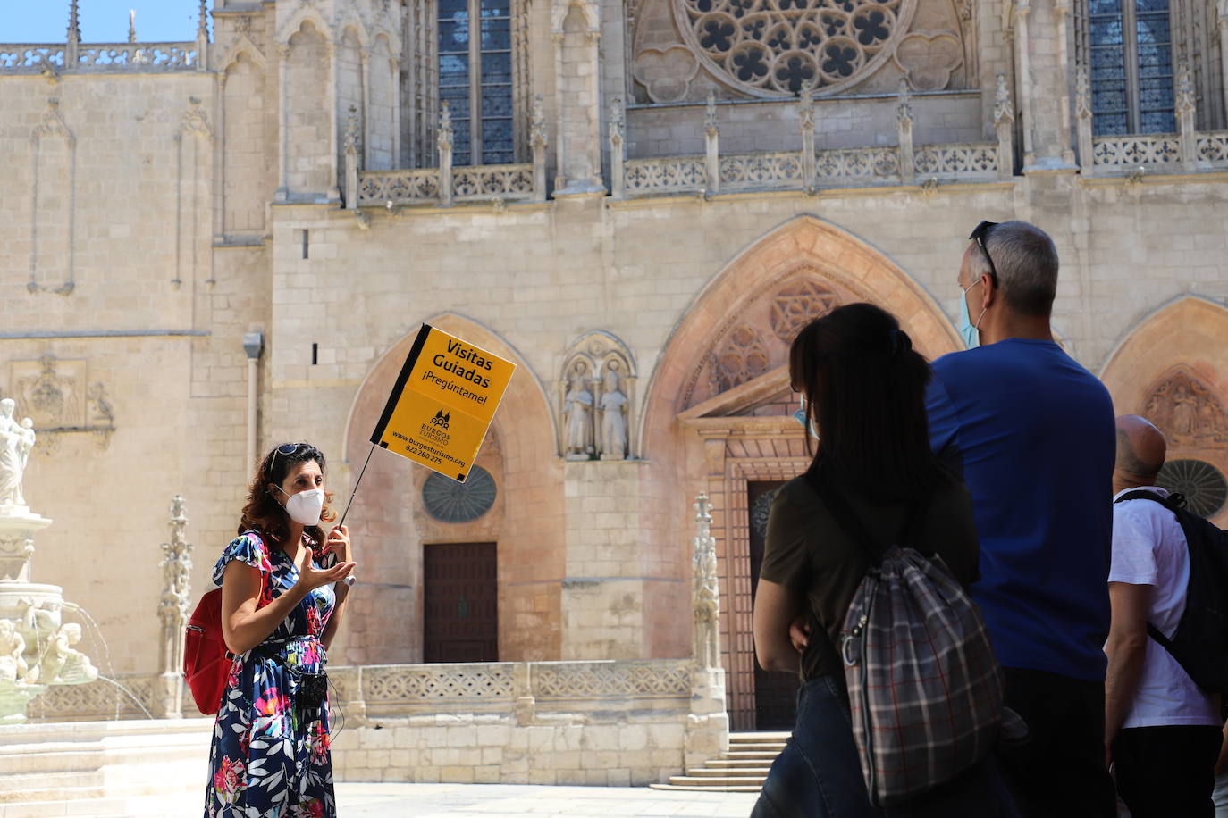 Fotos: La actividad turística se retoma en Burgos pero en dosis moderadas