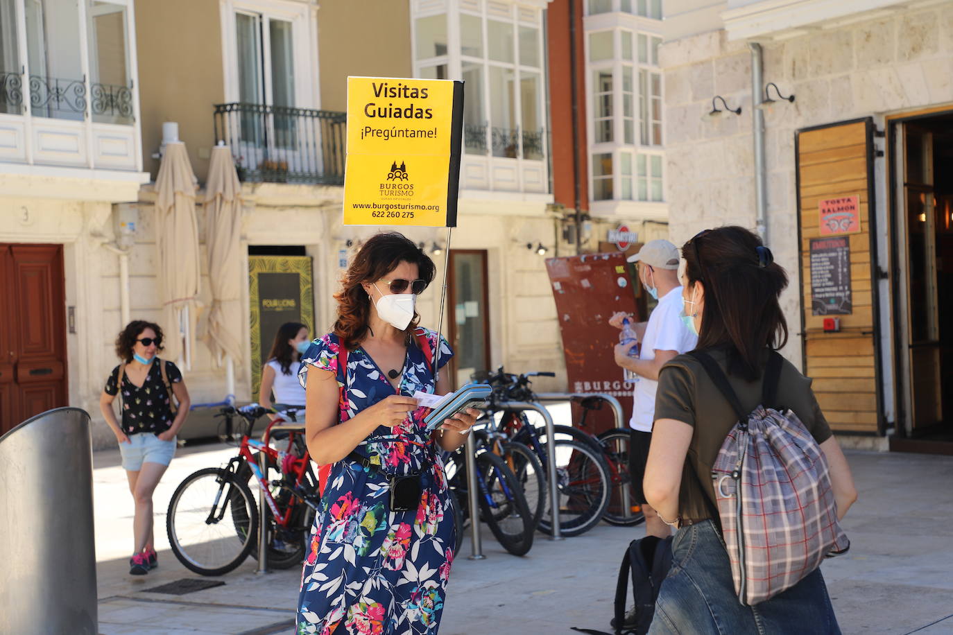 Fotos: La actividad turística se retoma en Burgos pero en dosis moderadas