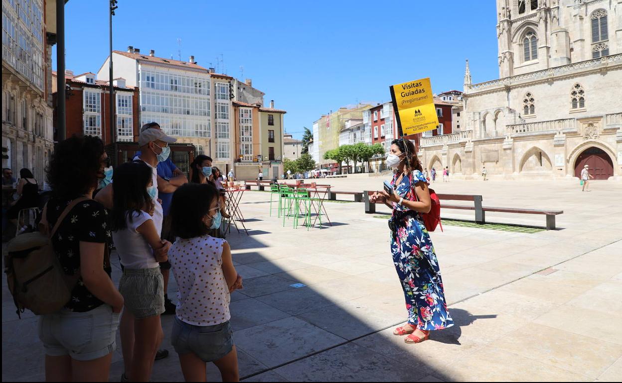 Las guías de Burgos Turismo ya han retomado actividad.