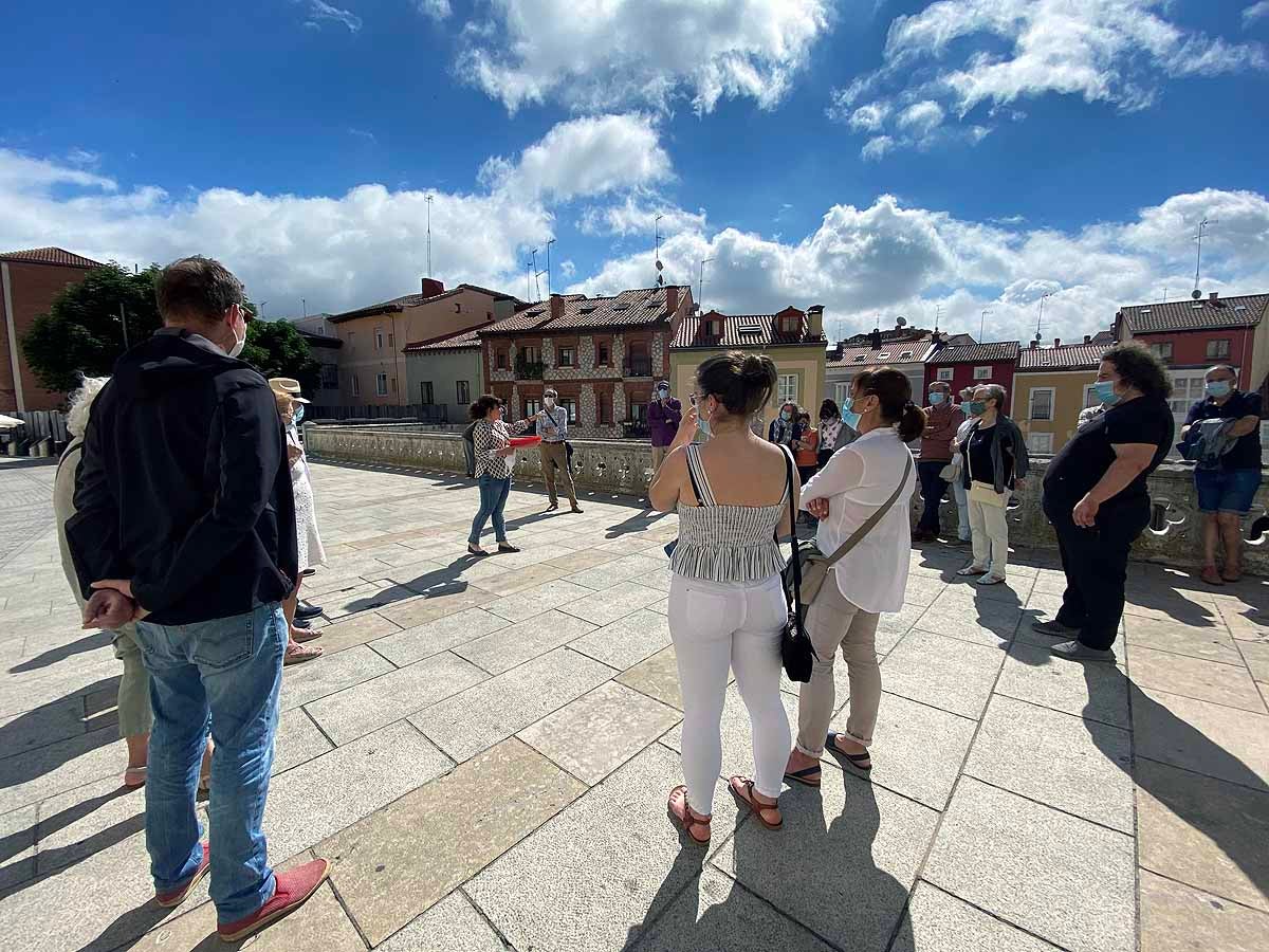 Fotos: Los burgaleses conocen a pie de obra el nuevo proyecto para Las Llanas