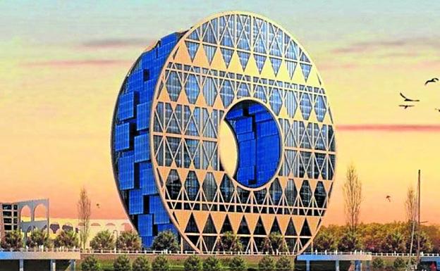 Guangzhou Circle, otro ejemplo de arquitectura ostentosa.