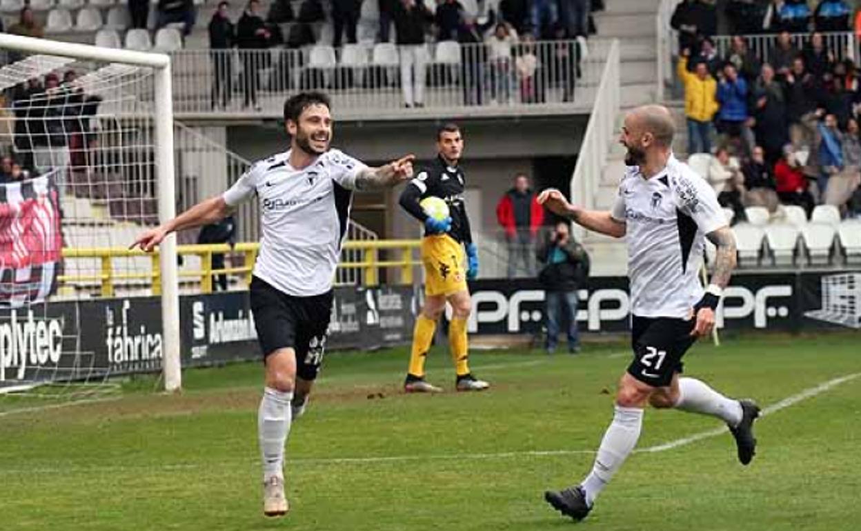 Imagen de archivo de un partido del Burgos CF. 