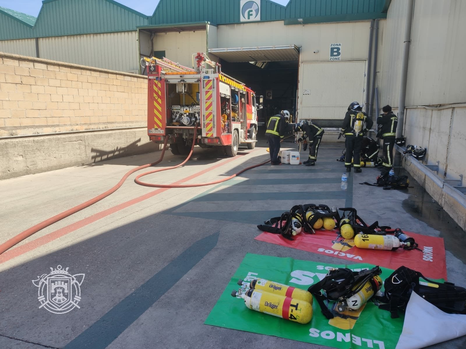 Fotos: Incendio en la nave de Famavi