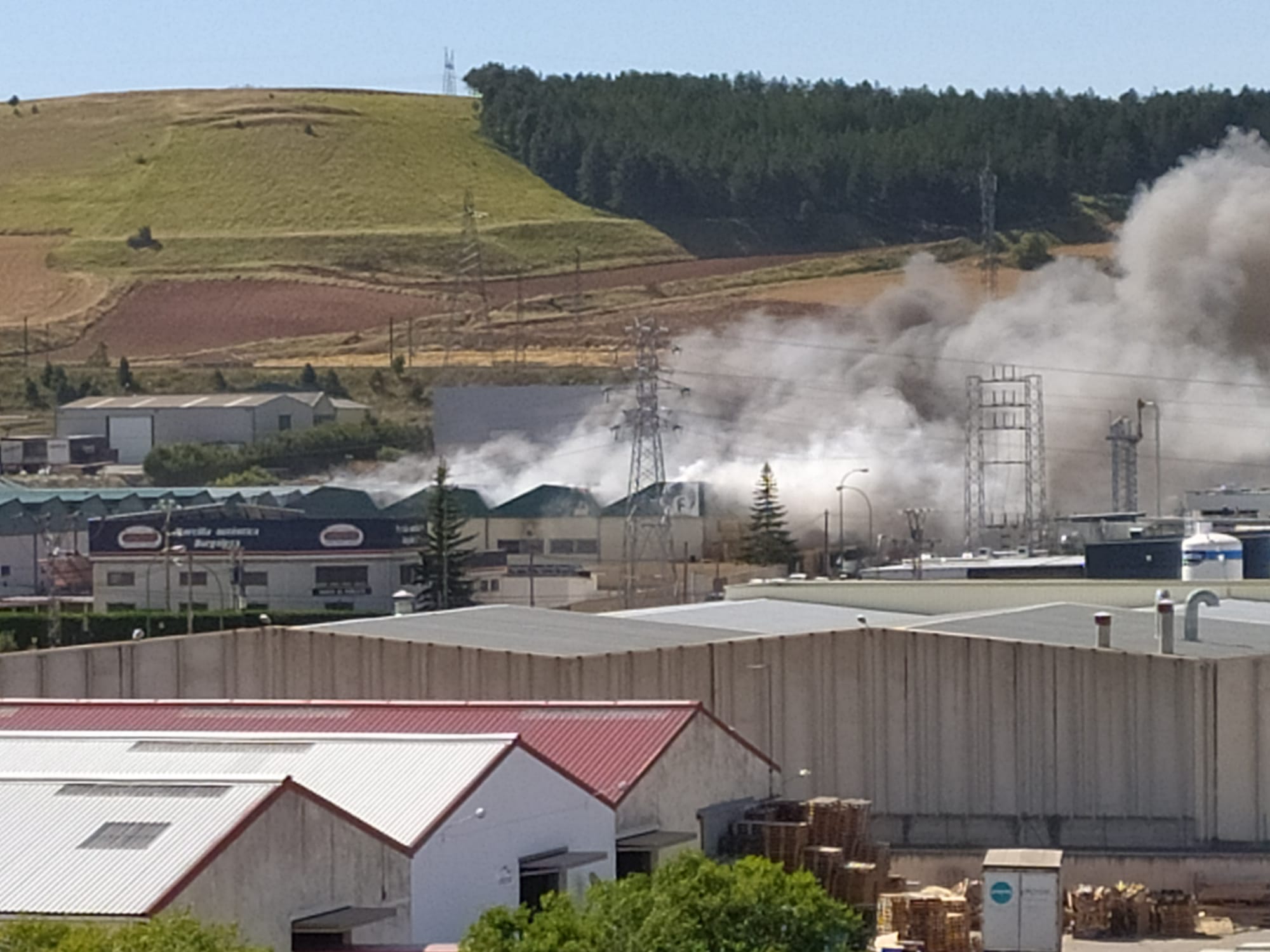 Fotos: Incendio en la nave de Famavi