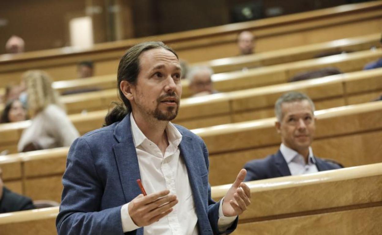 Pablo Iglesias, secretario general de Unidas Podemos 