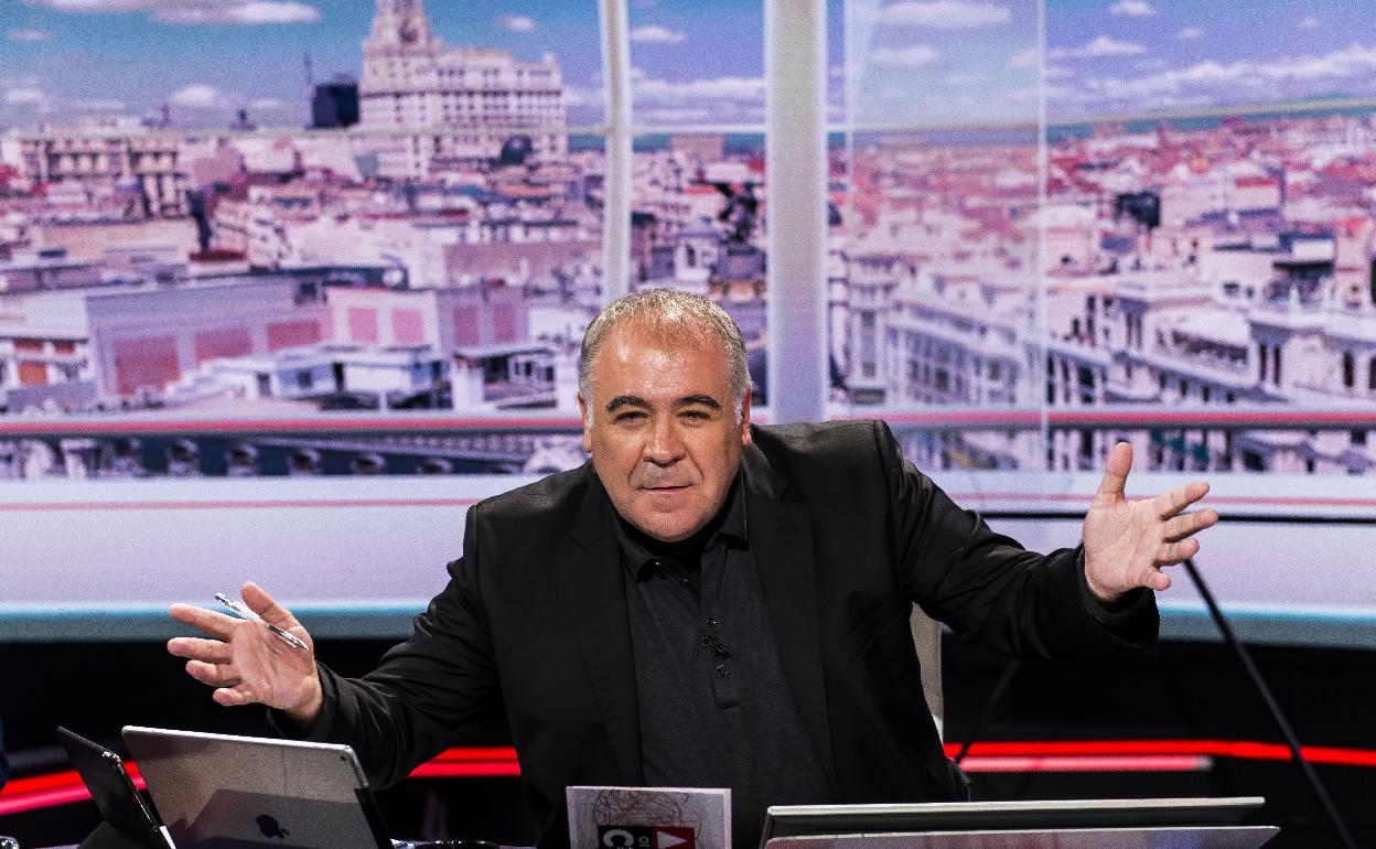 Antonio García Ferreras en 'Al Rojo Vivo' 