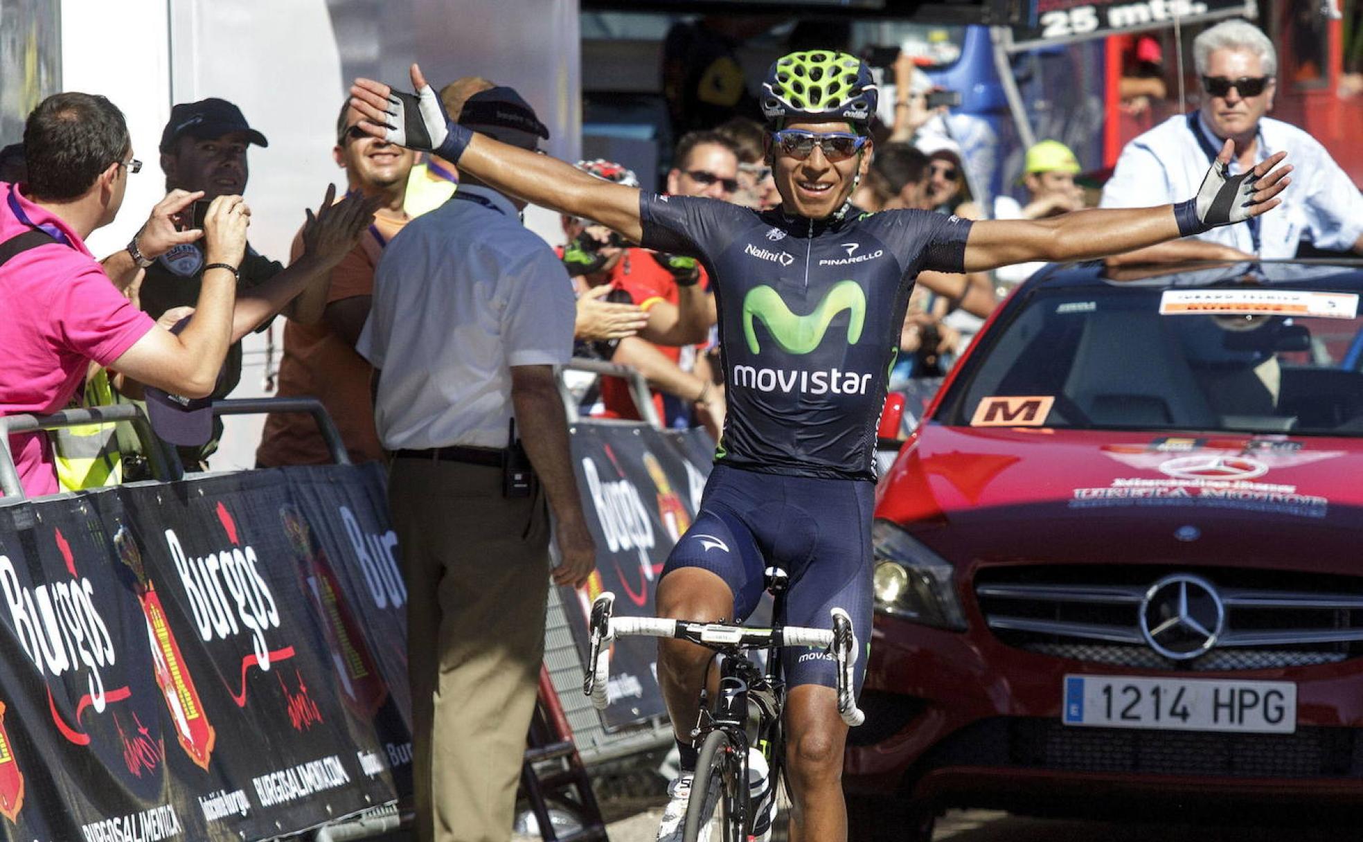 Nairo Quintana ganó en 2013 y se impuso en las Lagunas de Neila. 