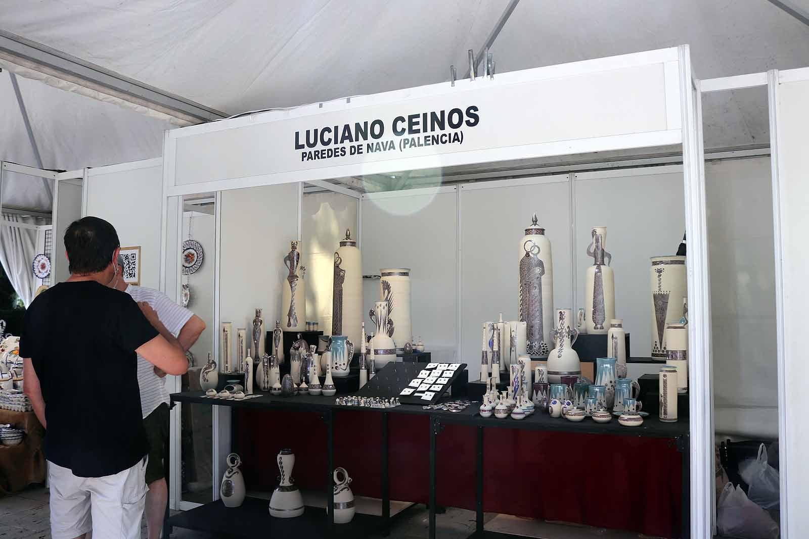 Fotos: Arranca en Burgos la primera feria de cerámica en España post confinamiento