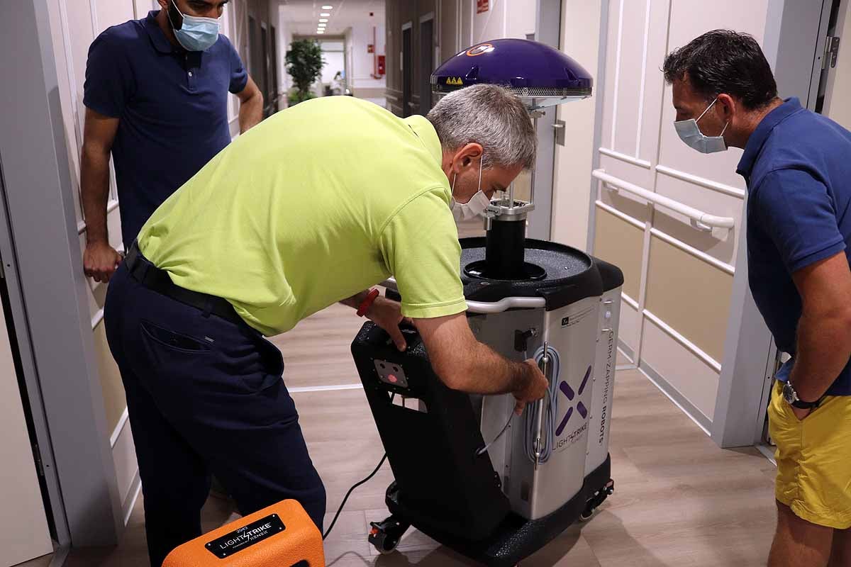 Fotos: Última tecnología en desinfección para blindar las residencias burgaleses frente a la covid-19