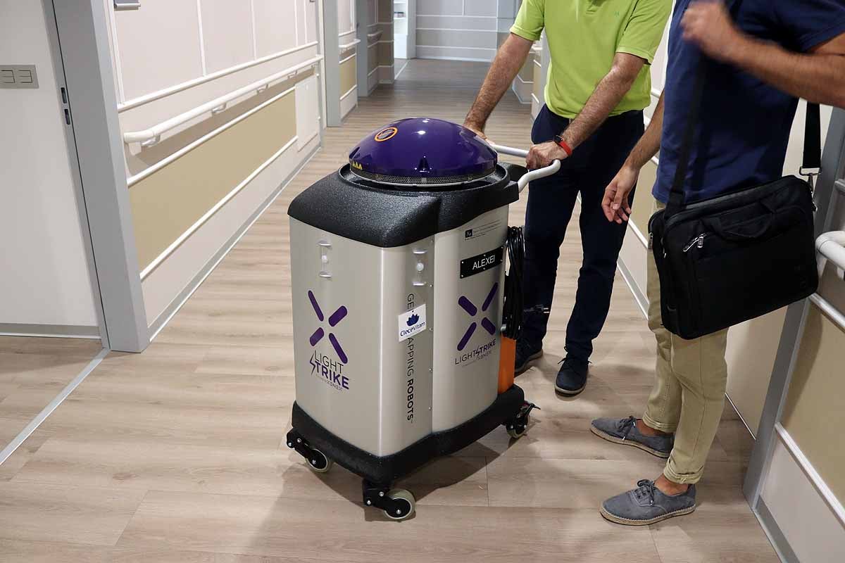 Fotos: Última tecnología en desinfección para blindar las residencias burgaleses frente a la covid-19