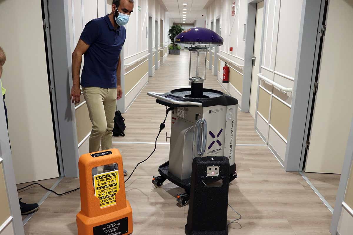 Fotos: Última tecnología en desinfección para blindar las residencias burgaleses frente a la covid-19