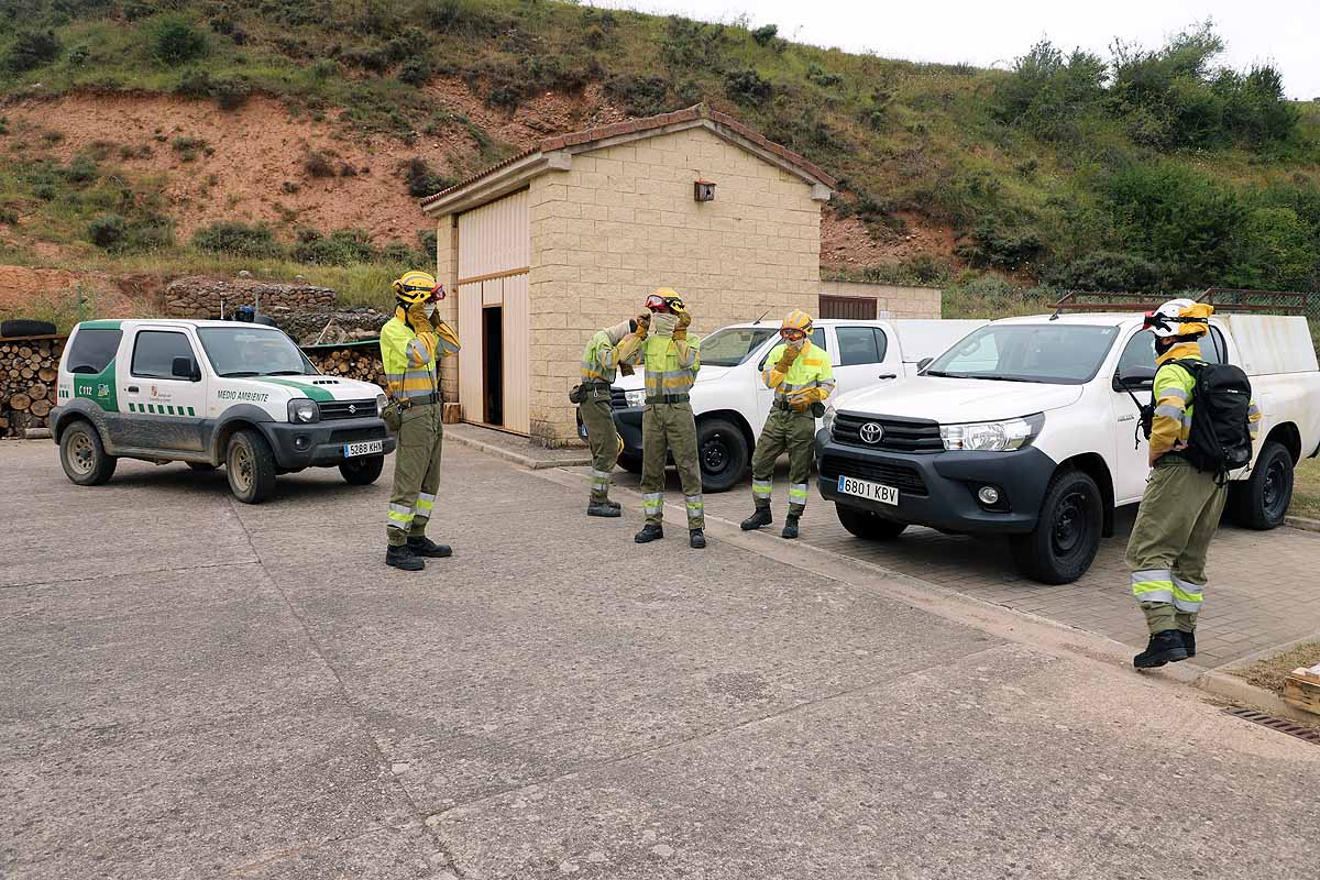 Fotos: Rapidez y eficacia, los incendios también se combaten desde el aire