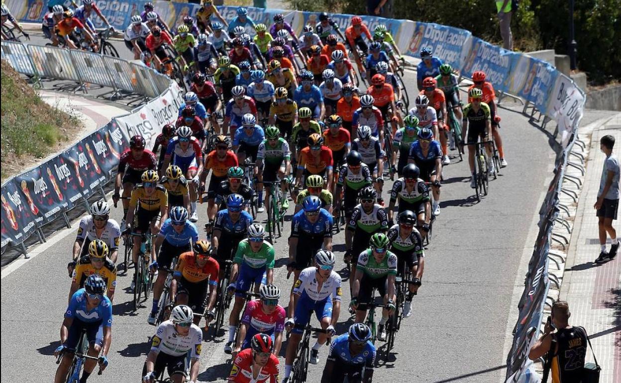 Imagen de archivo de la Vuelta a Burgos 2020. 