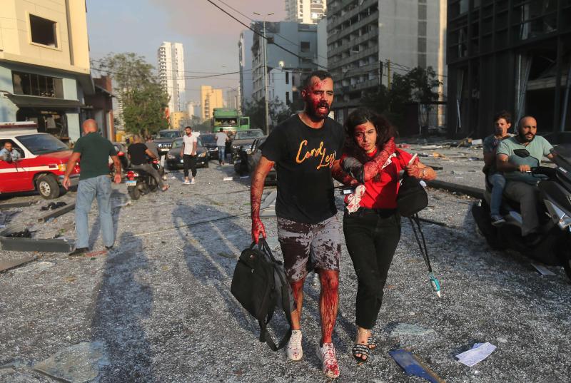 Fotos: La explosión en el puerto de Beirut, en imágenes