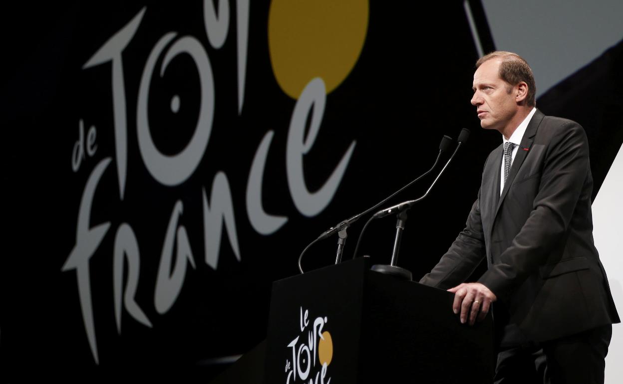 Christian Prudhomme, director del Tour de Francia.