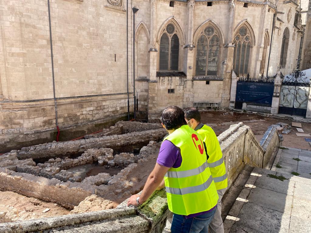 Fotos: Daniel de la Rosa visita las obras de remodelación de Las Llanas