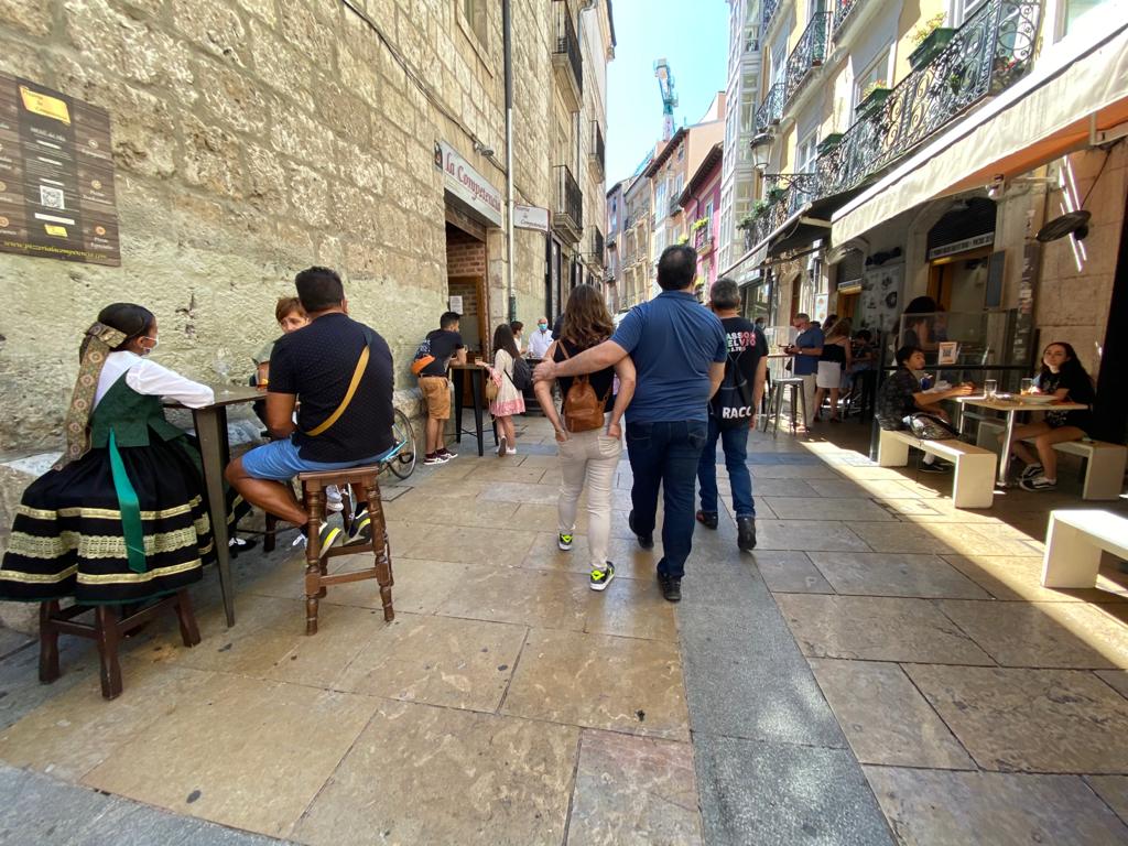 Fotos: El centro de Burgos en la festividad del 15 agosto