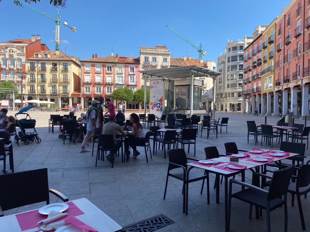 Fotos: El centro de Burgos en la festividad del 15 agosto