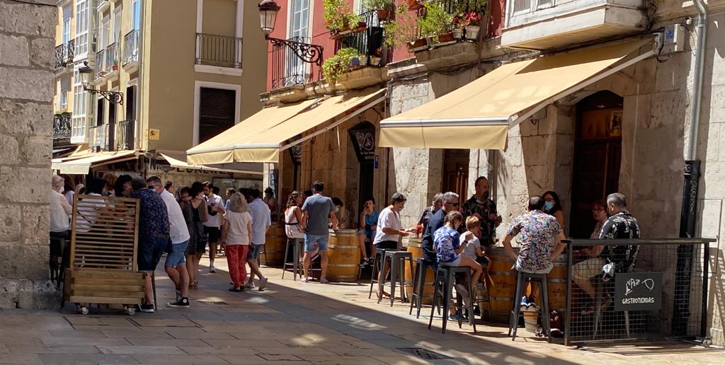 Fotos: El centro de Burgos en la festividad del 15 agosto