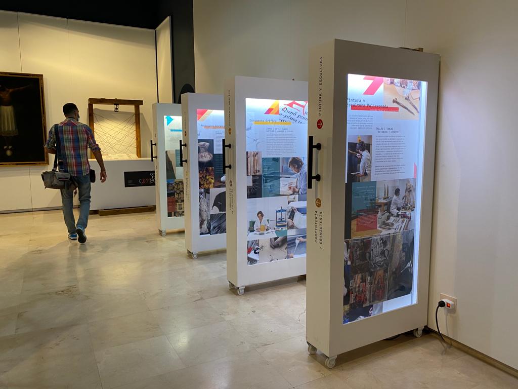 Fotos: Exposición de 30 años del Centro de Restauración y Conservación de Bienes Culturales en Burgos