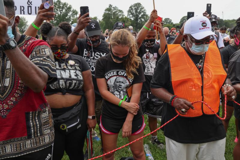 Fotos: La marcha contra el racismo en Washington, en imágenes