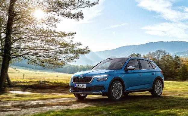 Nuevo Skoda Kamiq Scout: marcada estética off-road