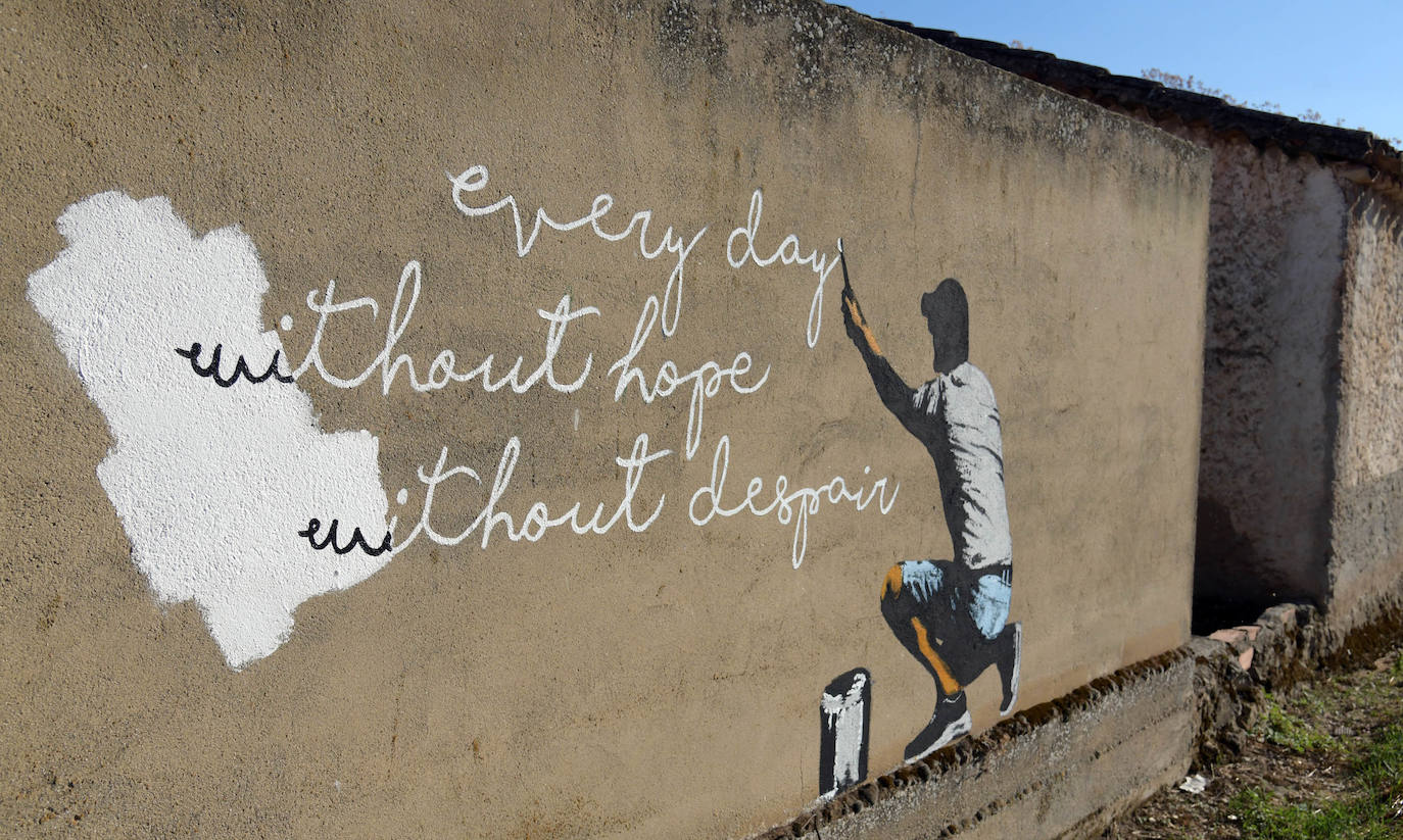 Fotos: Villangómez continúa ampliando su Ruta de los Murales