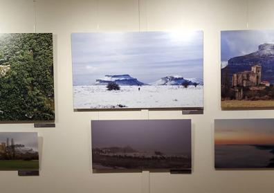 Imagen secundaria 1 - La exposición fotográfica del Geoparque Las Loras recala en Aranda de Duero