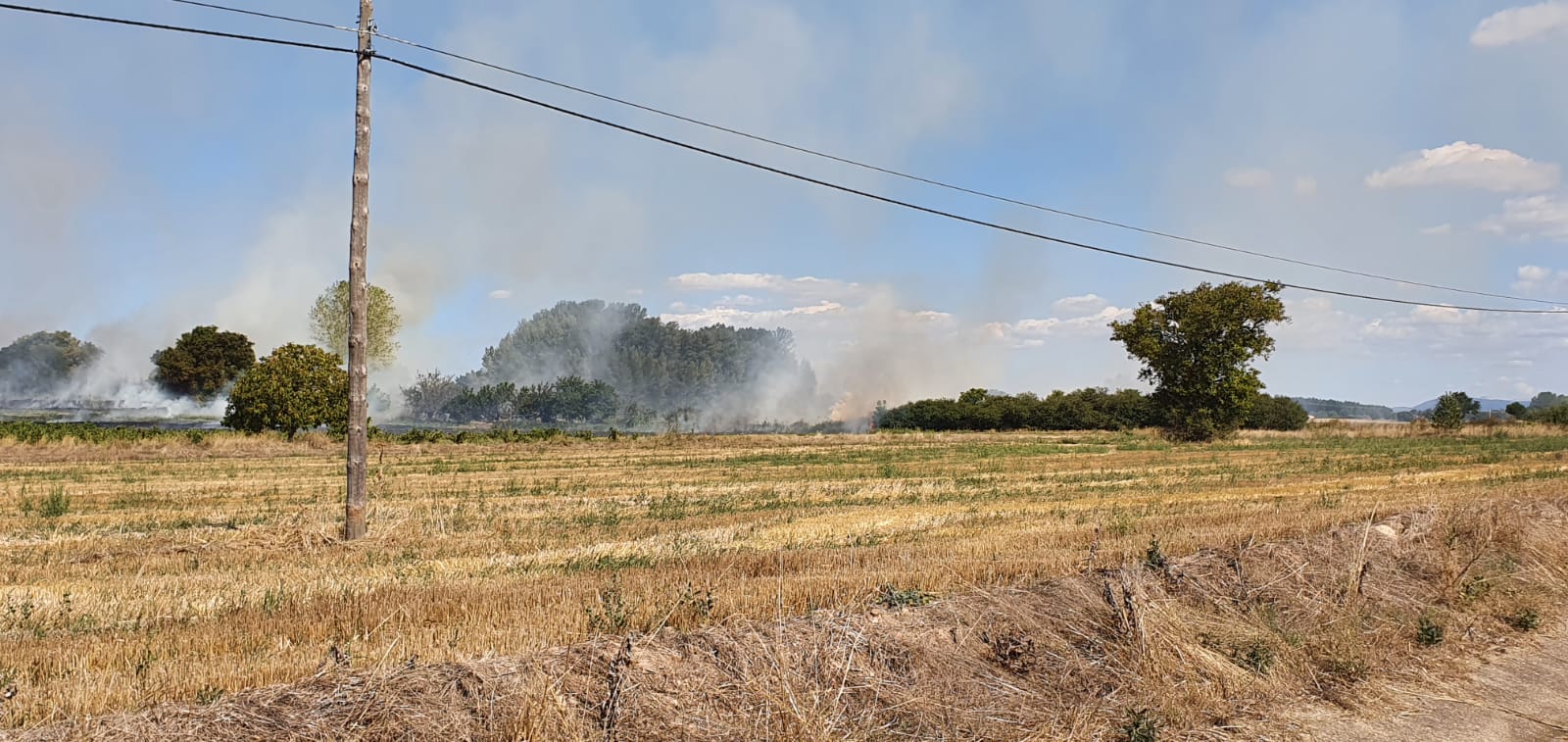 Fotos: Incendio en Santa Cecilia