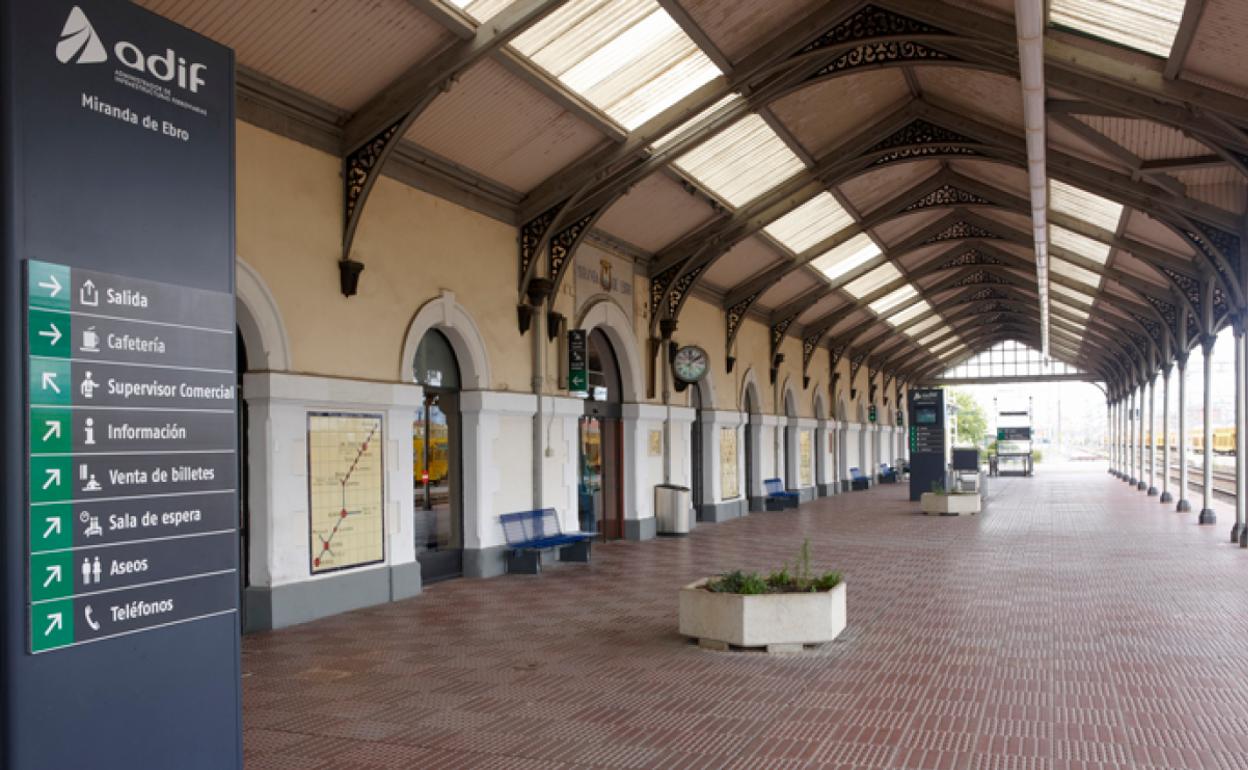 Estación de Miranda de Ebro.