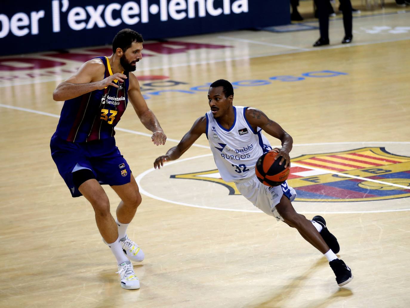 Fotos: Imágenes del encuentro entre el Barça y el Hereda San Pablo