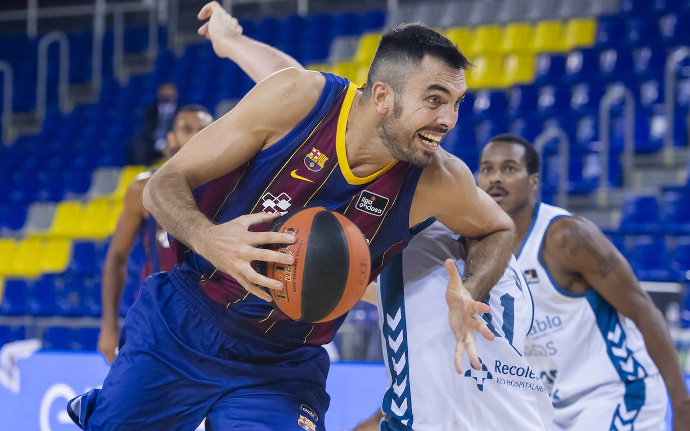 Fotos: Imágenes del encuentro entre el Barça y el Hereda San Pablo