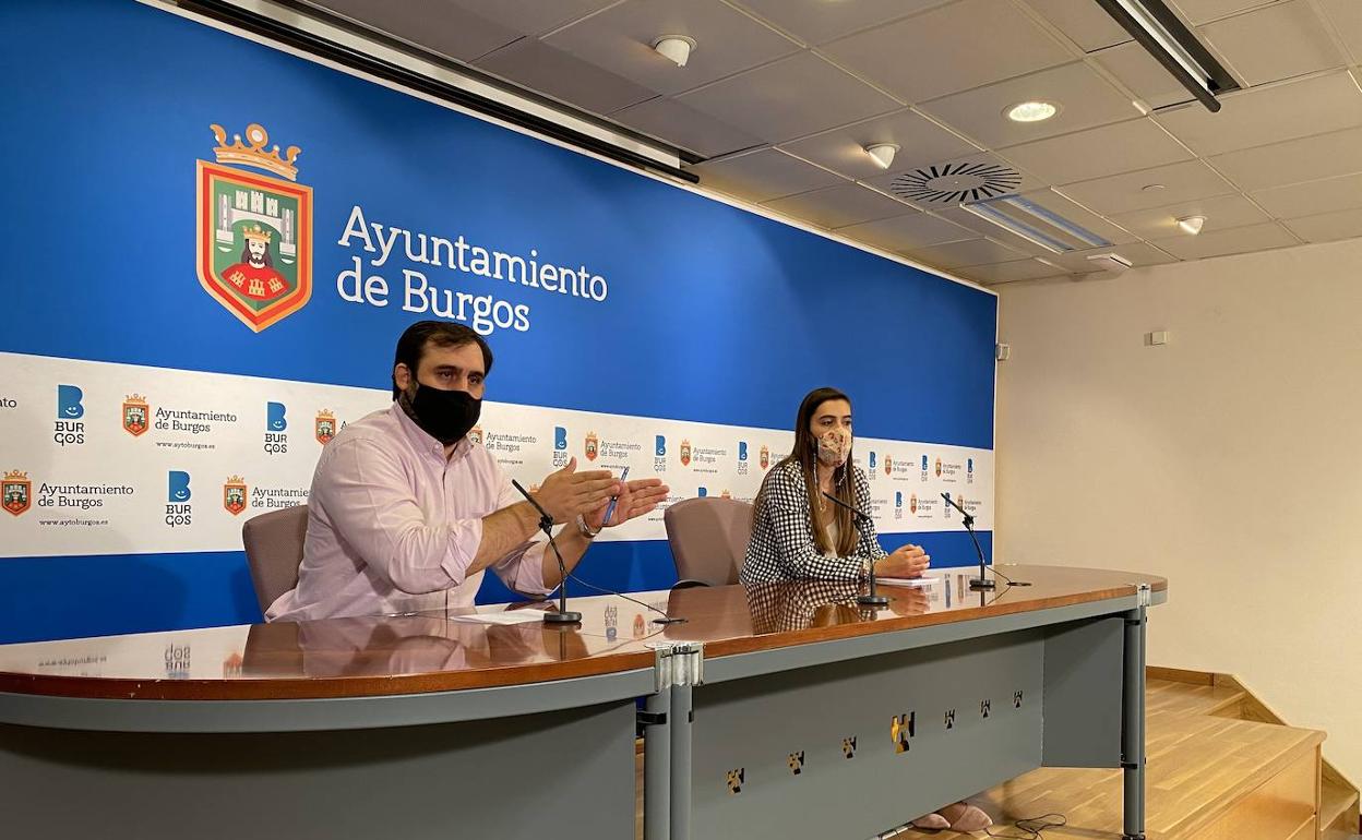 Berzosa y Ballesteros este lunes en rueda de prensa.