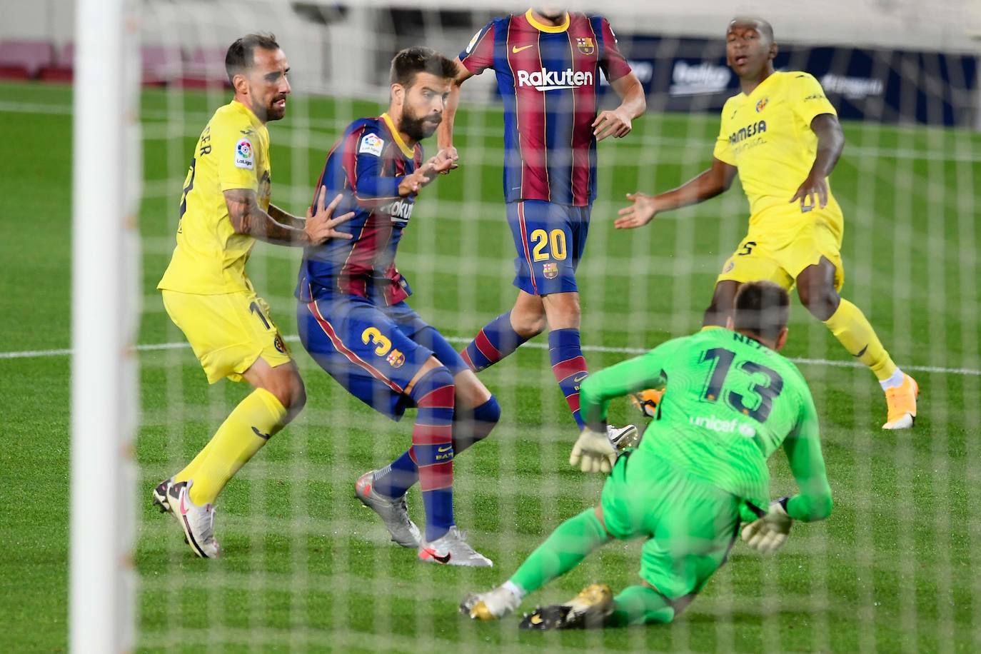 Fotos: Las mejores imágenes del Barcelona-Villarreal