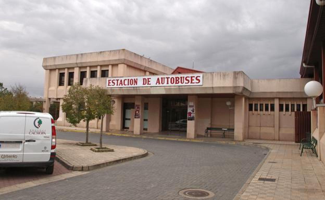 Estación de autobuses de Aranda de Duero. 