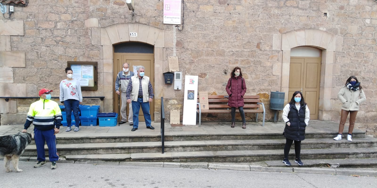 Fotos: Los pueblos burgaleses responden a la concentración nacional en defensa de la sanidad rural