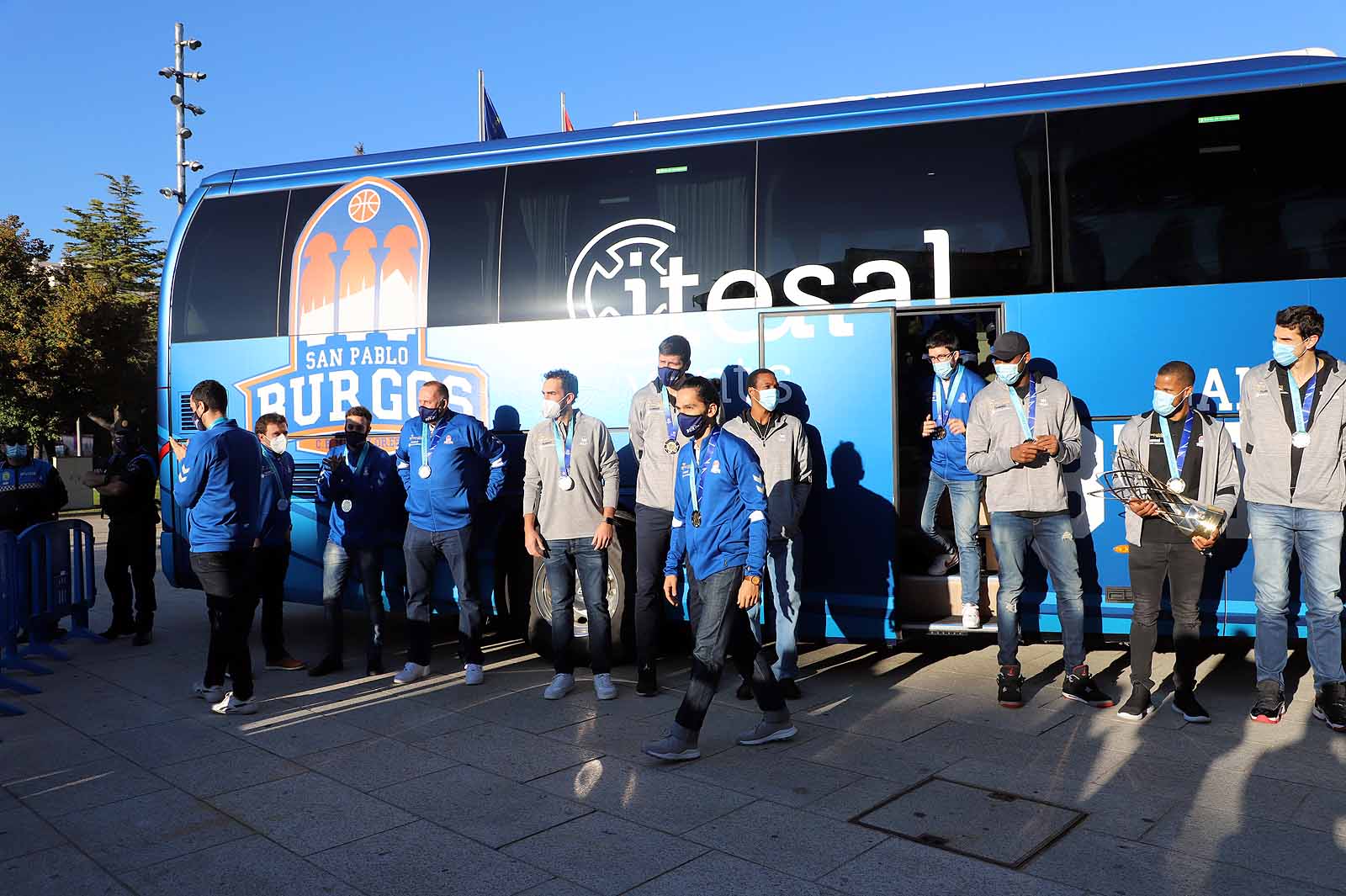 Fotos: Burgos recibe a los campeones de Europa