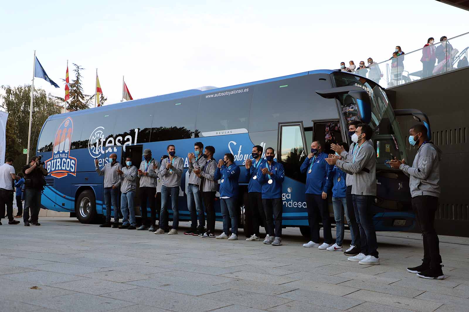 Fotos: Burgos recibe a los campeones de Europa