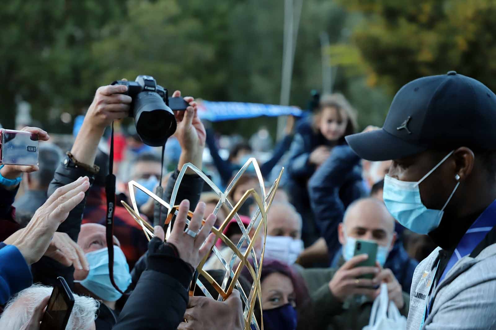 Fotos: Burgos recibe a los campeones de Europa