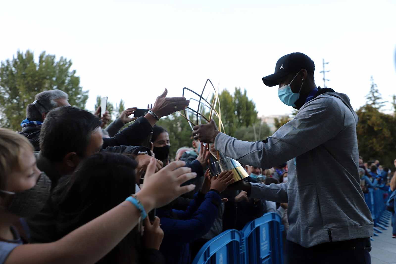 Fotos: Burgos recibe a los campeones de Europa