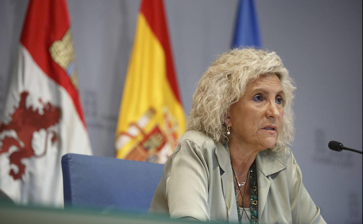 Verónica Casado, en rueda de prensa.