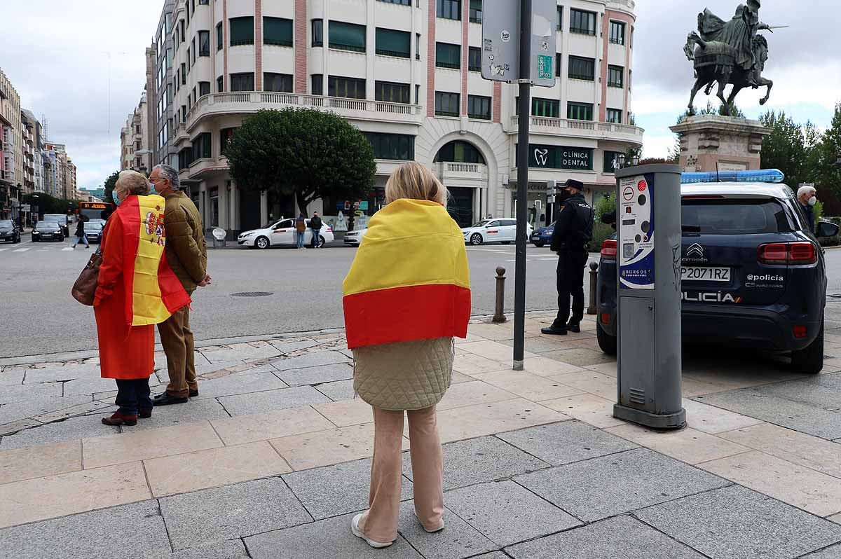 Fotos: Imágenes de la caravana de Vox en Burgos
