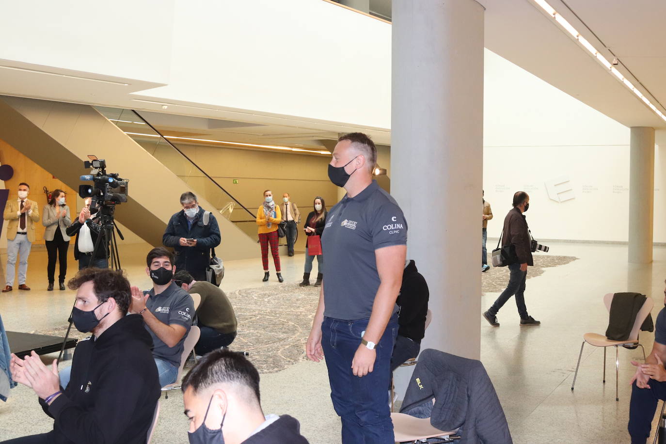 Fotos: El UBU Colina Clinic 2020/2021 se presenta en Burgos