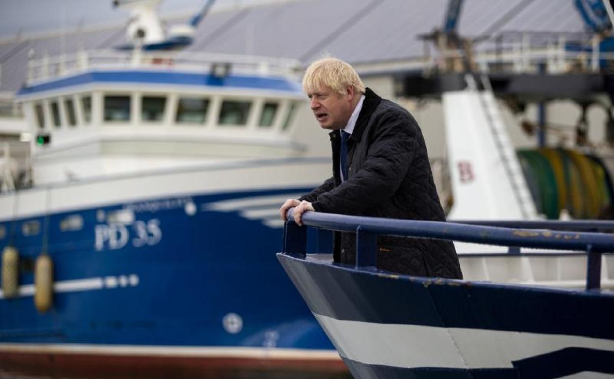 Boris Johnson, primer ministro británico 