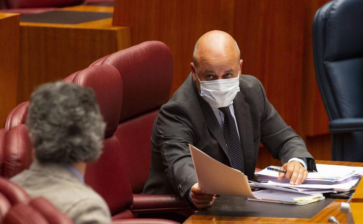 David Castaño, portavoz de Ciudadanos en las Cortes de Castilla y León.