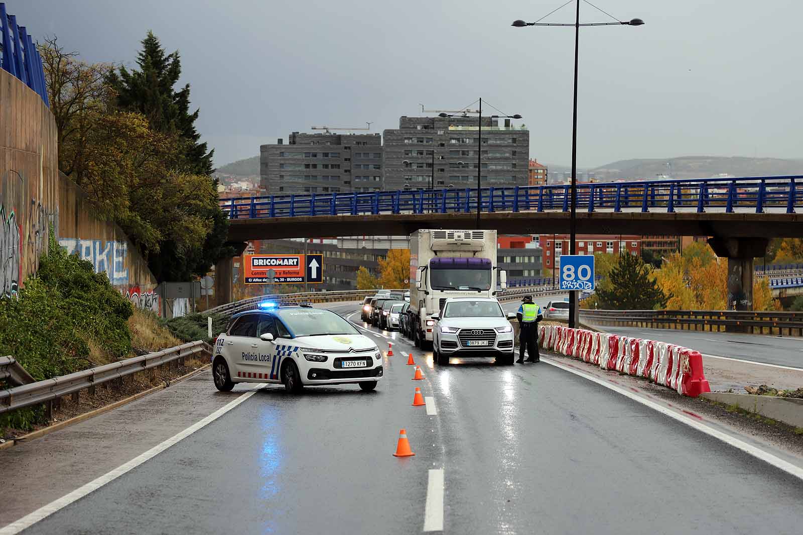 Fotos: Prmer día de controles en las carreteras de Burgos