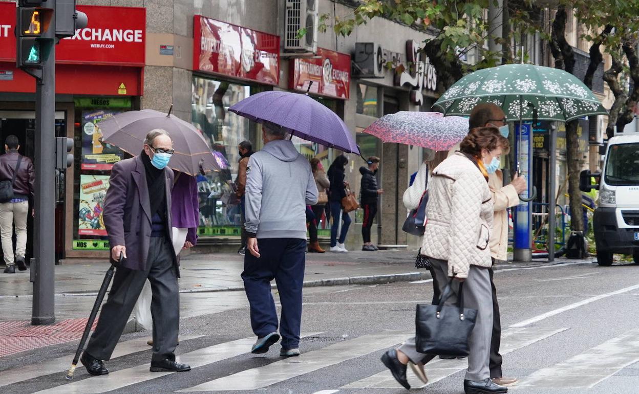 Precipitaciones caidas ayer en Salamanca.