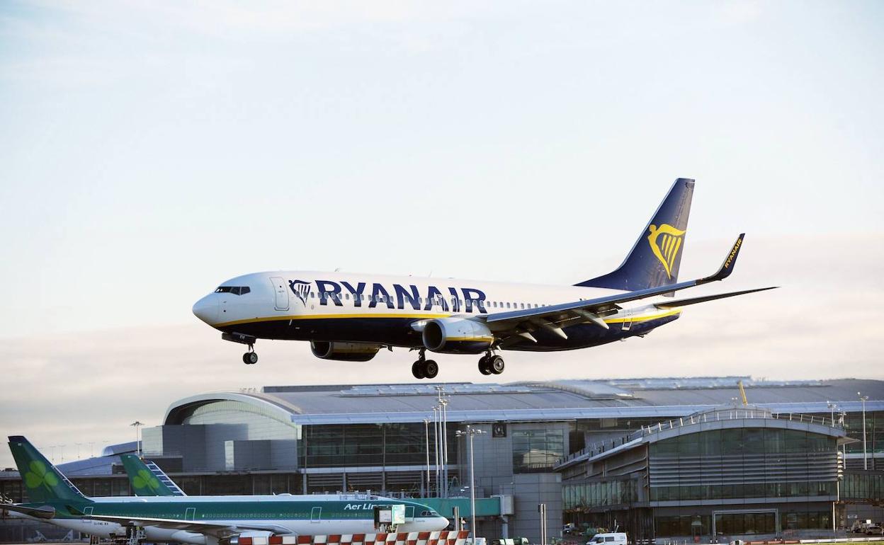 Avion de Ryanair.